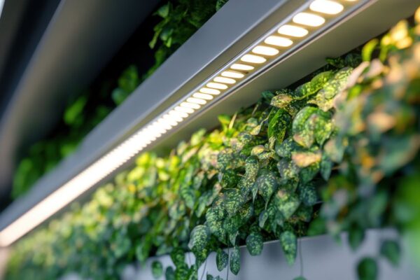 Jak połączyć zieloną ścianę z oświetleniem LED, by stworzyć efekt WOW?