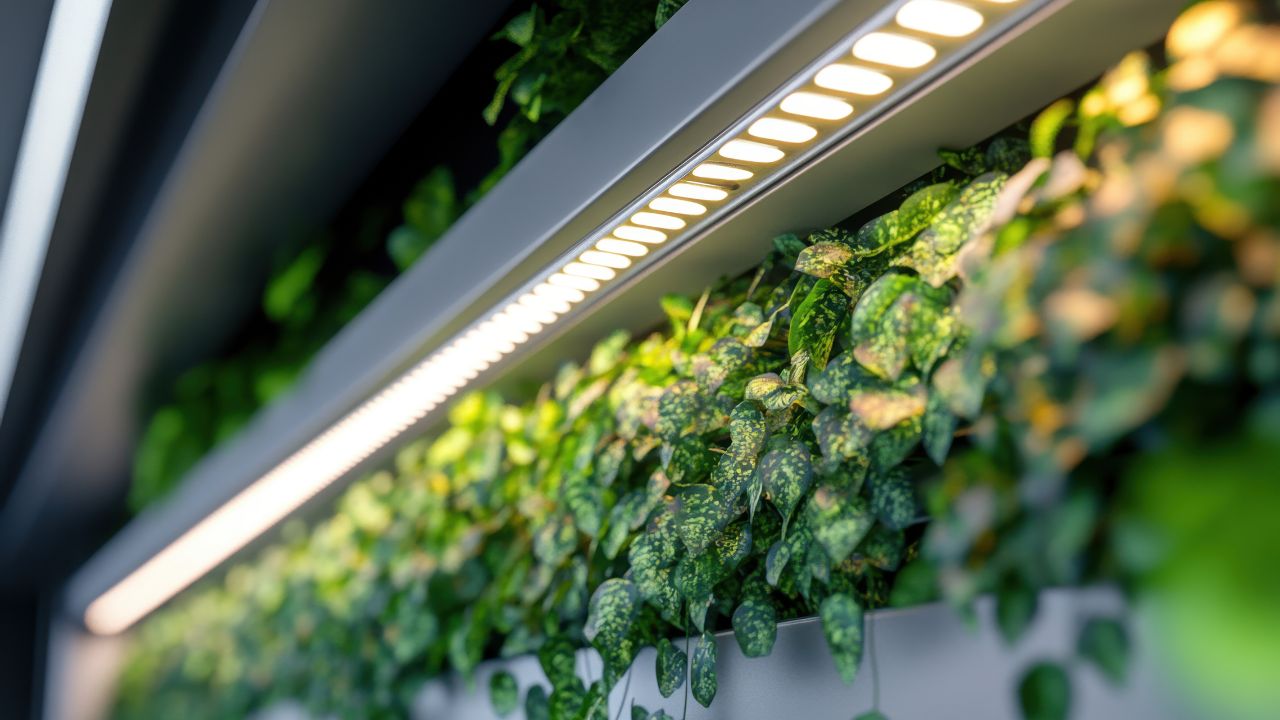 Jak połączyć zieloną ścianę z oświetleniem LED, by stworzyć efekt WOW?